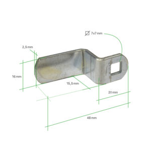 Leva per serratura PF-15 MC0087 AD Produzione